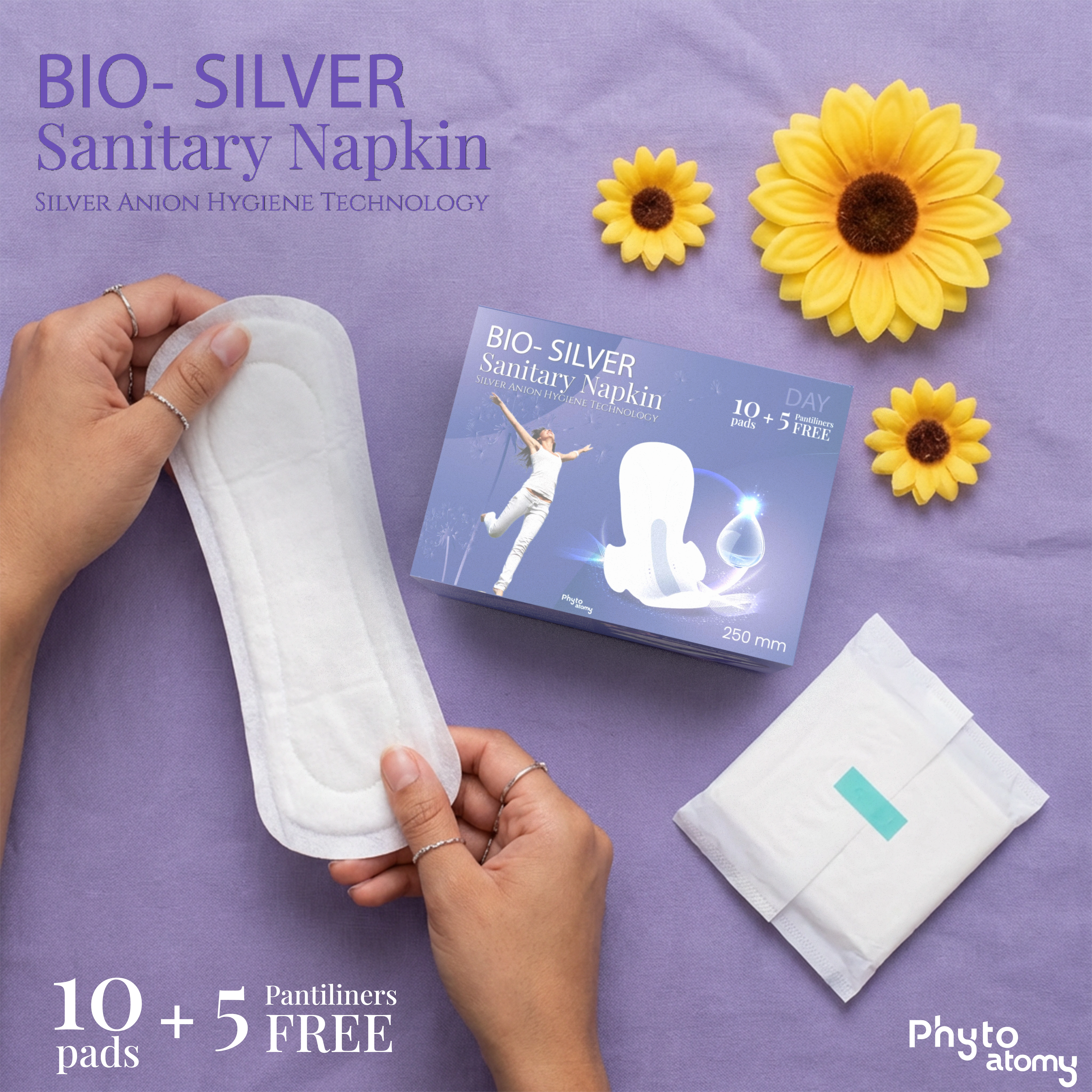 NEW Bio Silver Sanitary Pad  Day (PC1291)